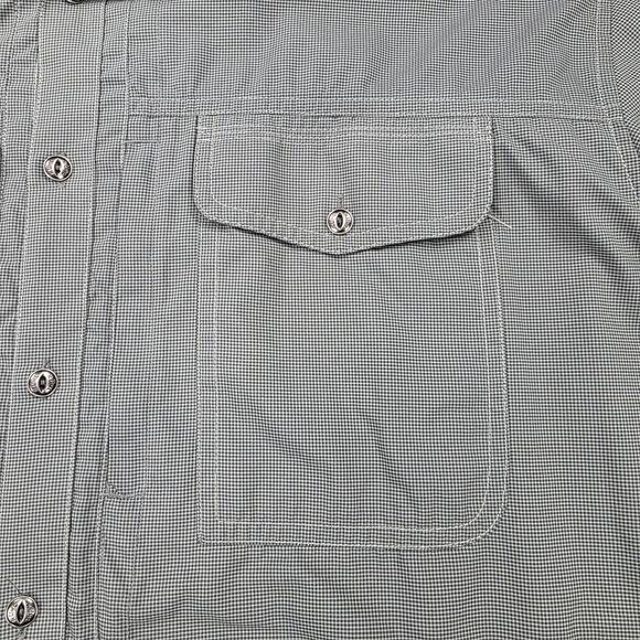 Kuhl Shirt Mens XL Gray Long Sleeve Button Up Vented Roll Tab Hiking Outdoor - Picture 13 of 16